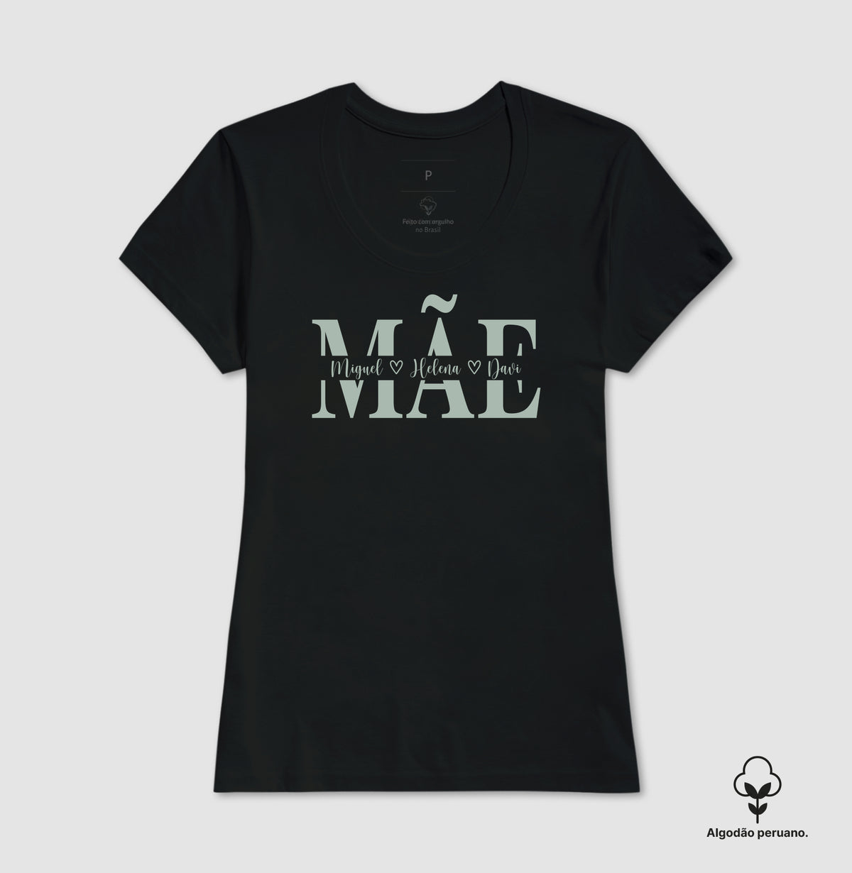 Mãe e filhos
