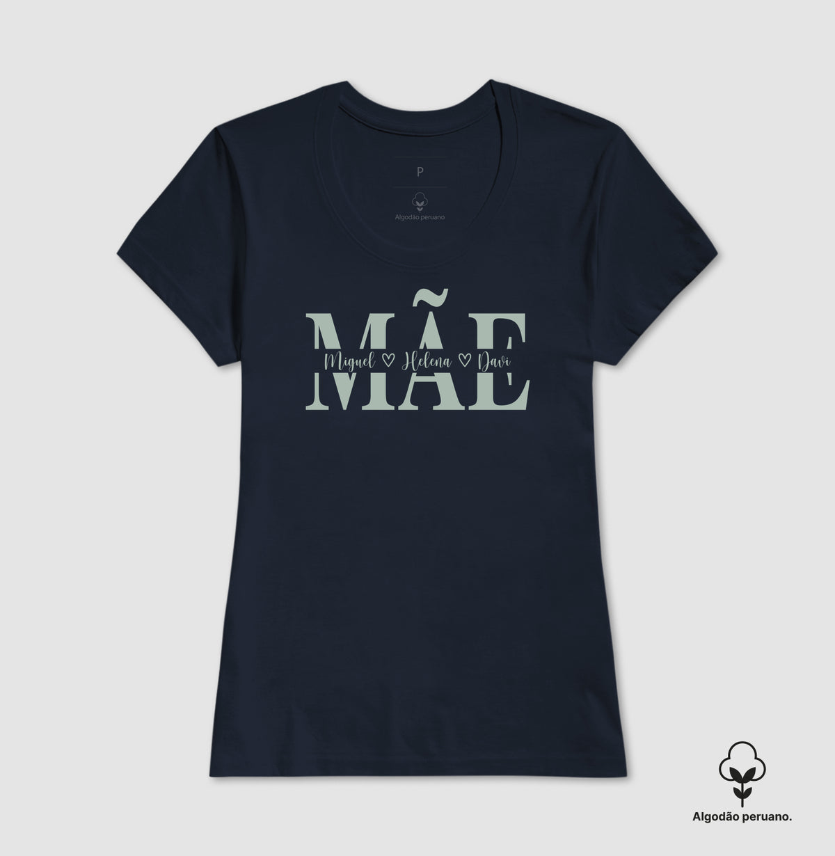 Mãe e filhos