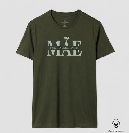 Mãe e filhos